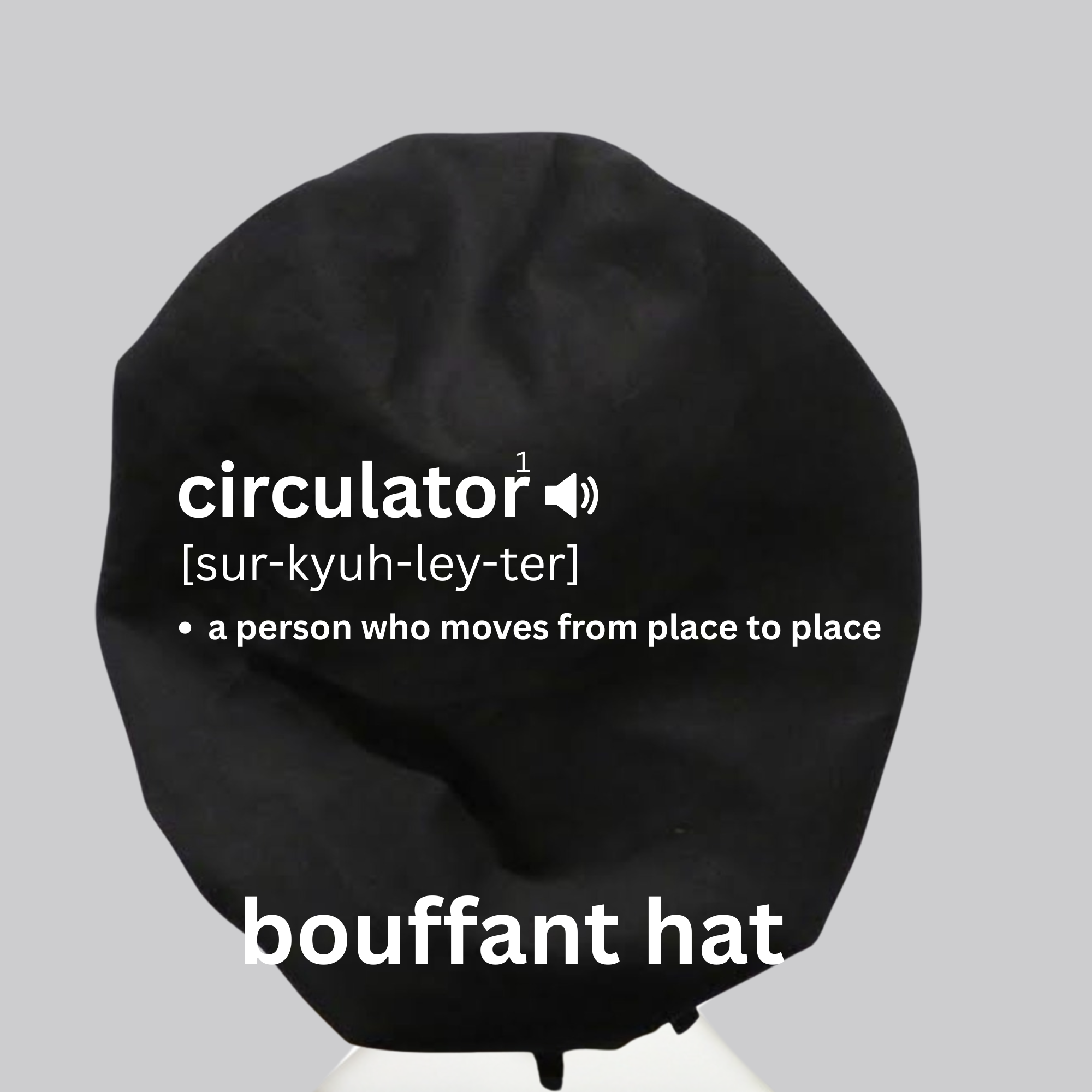 Circulator dictionary (white print)