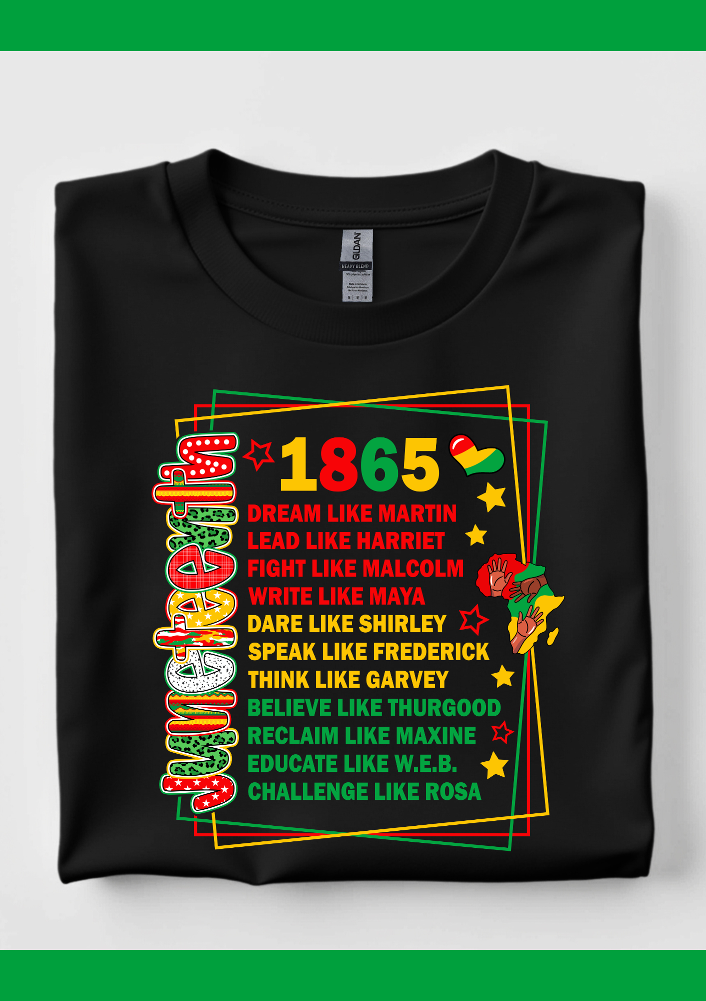 Juneteenth 1865 short sleeve t-shirt