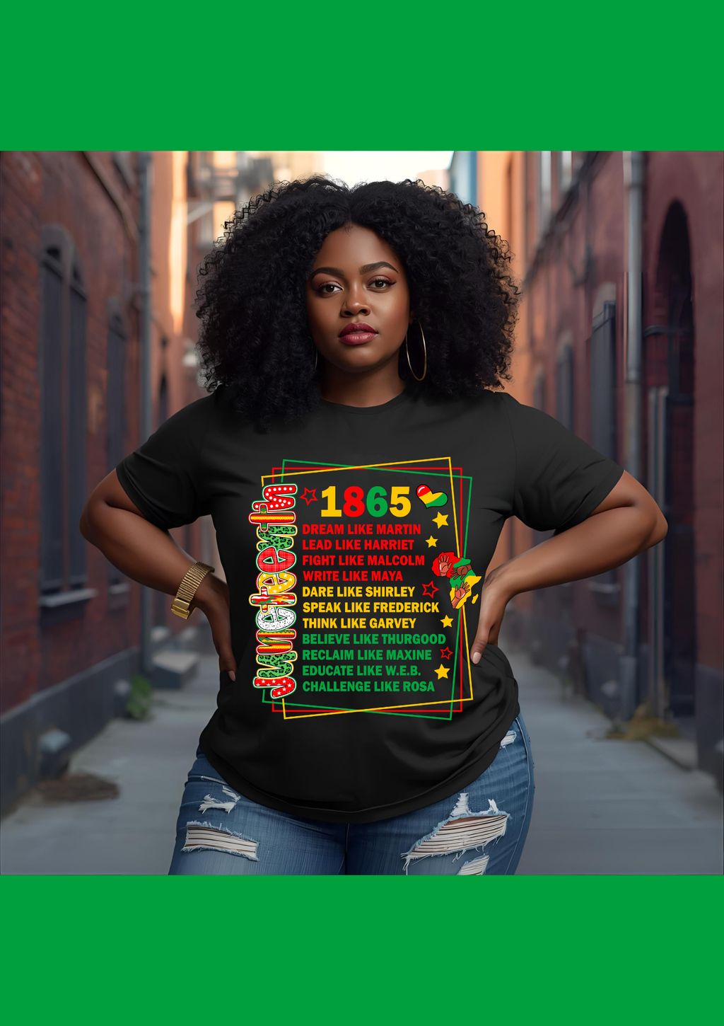 Juneteenth 1865 short sleeve t-shirt