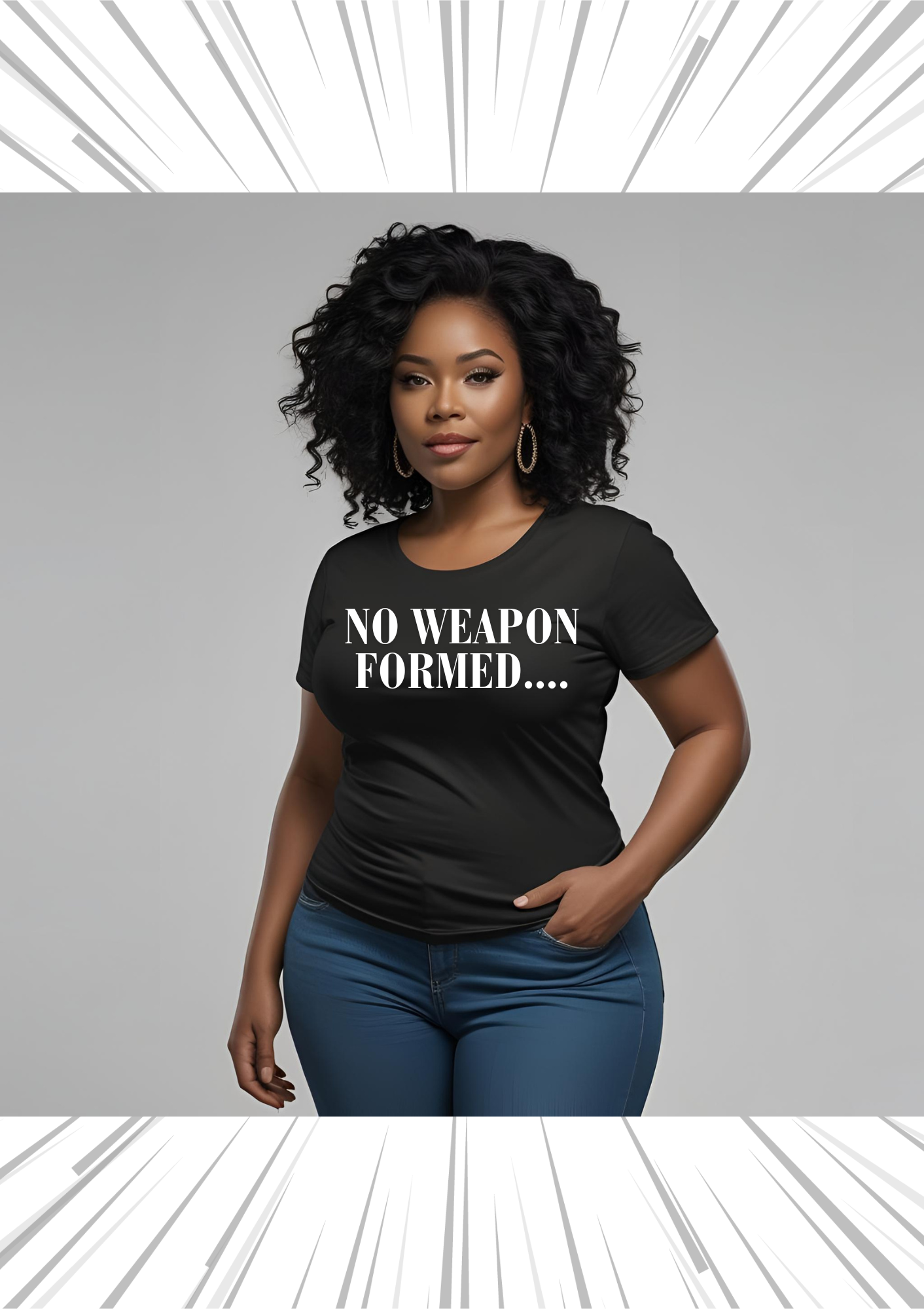 No Weapon Formed Tee