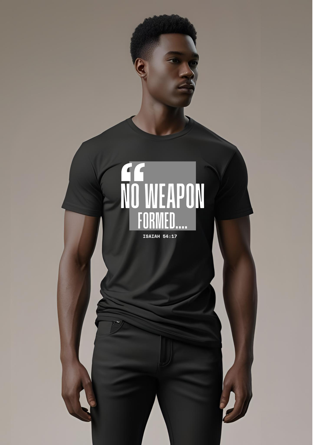 No Weapon Formed Tee (Square)
