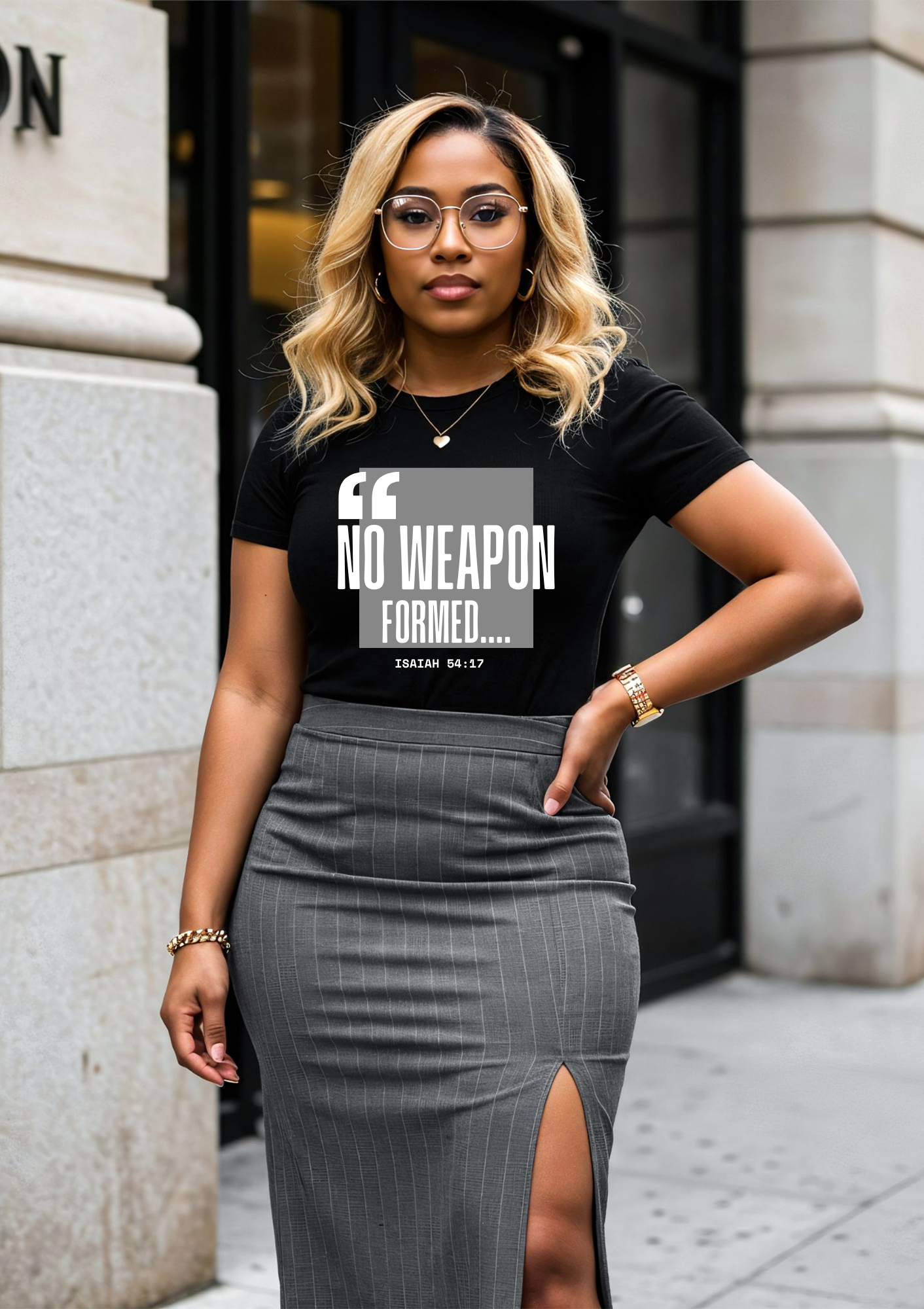 No Weapon Formed Tee (Square)